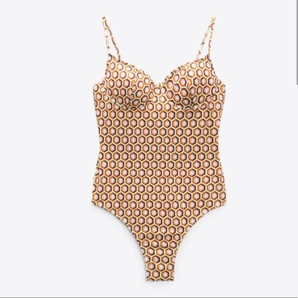 NEW Zara one piece swimsuit - Picture 1 of 11